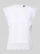 s.Oliver BLACK LABEL Regular Fit Blusenshirt mit Baumwoll-Anteil in We...