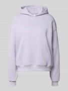 Gina Tricot Hoodie mit Känguru-Tasche Modell 'Iconic' in Flieder, Größ...