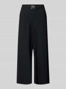 MAC Hose in verkürzter Passform mit Gürtel Modell 'Pia' in Black, Größ...