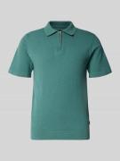 Jack & Jones Premium Regular Fit Poloshirt mit Reißverschluss Modell '...