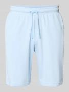 Blend Sweatshorts mit elastischem Bund Modell 'KARLOS' in Hellblau, Gr...