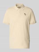 Blend Regular Fit Poloshirt mit Stitching Modell 'FELISE' in Offwhite,...