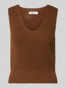 Marc O'Polo Denim Regular Fit Pullunder aus reiner Baumwolle in Mittel...