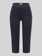 Raphaela By Brax Slim Fit Caprihose aus Baumwoll-Mix in Marine, Größe ...