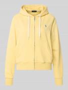 Polo Ralph Lauren Regular Fit Sweatjacke aus Baumwoll-Mix in Hellgelb,...