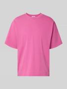 American Vintage T-Shirt mit geripptem Rundhalsausschnitt Modell 'FIZV...