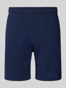 Lacoste Regular Fit Sweatshorts aus reiner Baumwolle in Dunkelblau, Gr...