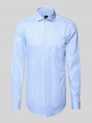 BOSS Slim Fit Businesshemd mit extra langem Arm Modell 'H-HANK' in Bla...