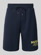 Hugo Blue Loose Fit Sweatshorts aus reiner Baumwolle Modell 'NOMARIO' ...