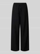Vila Stoffhose aus Viskose-Mix Modell 'PRISILLA' in Black, Größe 34