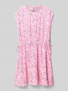 Only Tailliertes Freizeitkleid aus reiner Viskose Modell 'ZALINA' in R...