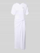 Polo Ralph Lauren Körpernahes Freizeitkleid aus Lyocell-MIx in Weiss, ...
