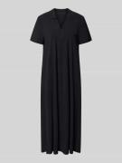 Raffaello Rossi Midikleid mit Strukturmuster und Umlegekragen Modell '...