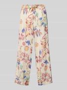 Christian Berg Woman Culotte aus Viskose mit elastischem Bund in Offwh...