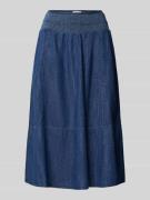 OPUS Jeansrock mit elastischem Bund Modell 'Ropini' in Jeansblau, Größ...