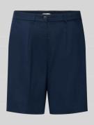 Tom Tailor Regular Fit Bermudas aus Lyocell in Marine, Größe 34