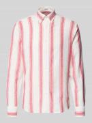 Gant Regular Fit Freizeithemd aus Leinen-Baumwoll-Mix mit Kentkragen i...