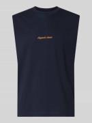 Jack & Jones T-Shirt mit Stitching in Marine, Größe L