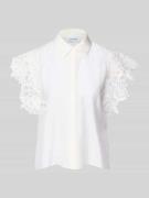 Copenhagen Muse Regular Fit Bluse mit Spitzenbesatz Modell 'MOLLY' in ...