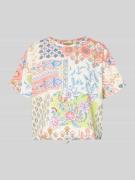 Smith and Soul Oversized T-Shirt mit Rundhalsausschnitt in Pink, Größe...