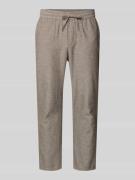Only & Sons Tapered Leinenhose aus Baumwoll-Leinen-Mix Modell 'LINUS' ...