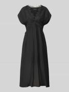 Copenhagen Muse Midikleid mit V-Ausschnitt und Spitze Modell 'MOLLY' i...