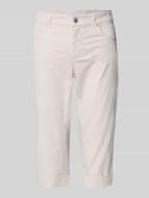 Angels Caprihose mit Umschlag und Eingrifftaschen in Kitt, Größe 34