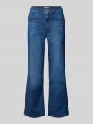 Brax Regular Fit Culotte aus Baumwoll-Mix in Blau, Größe 34
