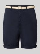 s.Oliver RED LABEL Regular Fit Bermudas aus Baumwoll-Mix in Marine, Gr...