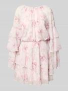 Ted Baker Minikleid mit Volantärmeln Modell 'MAHLIIA' in Rosa, Größe 3...