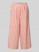 Vila Stoffhose aus Viskose-Mix im Allover-Look Modell 'PRISILLA' in Ro...