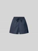 Juvia Shorts mit Lyocell-Anteil in Marine, Größe L