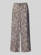 FREE/QUENT Stoffhose aus Viskose-Mix im Allover-Look Modell 'Mele' in ...