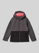 Killtec Softshell-Jacke mit Label-Detail in Anthrazit, Größe 128