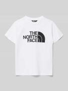 The North Face Regular Fit T-Shirt mit Logo-Print in Weiss, Größe XXL