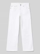 Levi’s® Kids Wide Leg Jeans aus Baumwoll-Mix in Weiss, Größe 158