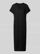 Soyaconcept Strickkleid mit V-Ausschnitt Modell 'Delia' in Black, Größ...