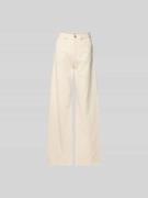 Anine Bing Wide Fit Jeans aus reiner Baumwolle in GELB, Größe 25