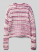 Garcia Strickpullover mit Label-Detail in Rosa, Größe 176