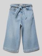 Levi’s® Kids Culotte mit Bindegürtel und Label-Detail in Blau, Größe 1...