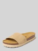 Espadrij Sandalette aus Leder Modell 'COPINE VELOUR' in Beige, Größe 3...