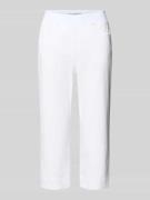Raphaela By Brax Slim Fit Caprihose aus Baumwoll-Mix in Weiss, Größe 3...