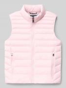 Polo Ralph Lauren Teens Steppweste mit Stehkragen und Label-Stitching ...