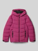 Killtec Funktionsjacke mit Label-Patch in Pink, Größe 152