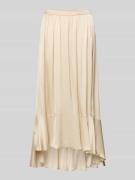 BOSS Orange A-Linie Maxi-Rock aus reiner Viskose Modell 'VESTA' in San...