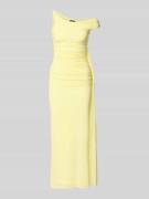 Bardot Abendkleid mit asymmetrischem Ausschnitt Modell 'LAYANA' in GEL...