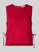 Marc O'Polo Denim Regular Fit Top aus Leinen-Baumwolle-Mix in Rot, Grö...