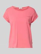 s.Oliver RED LABEL Regular Fit T-Shirt aus reiner Baumwolle in Pink, G...
