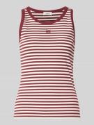 s.Oliver RED LABEL Regular Fit Tank Top aus Baumwoll-Mix in Bordeaux, ...