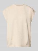 MOS MOSH Sweatshirt aus Viskose-Mix mit Kappärmeln Modell 'Namara' in ...